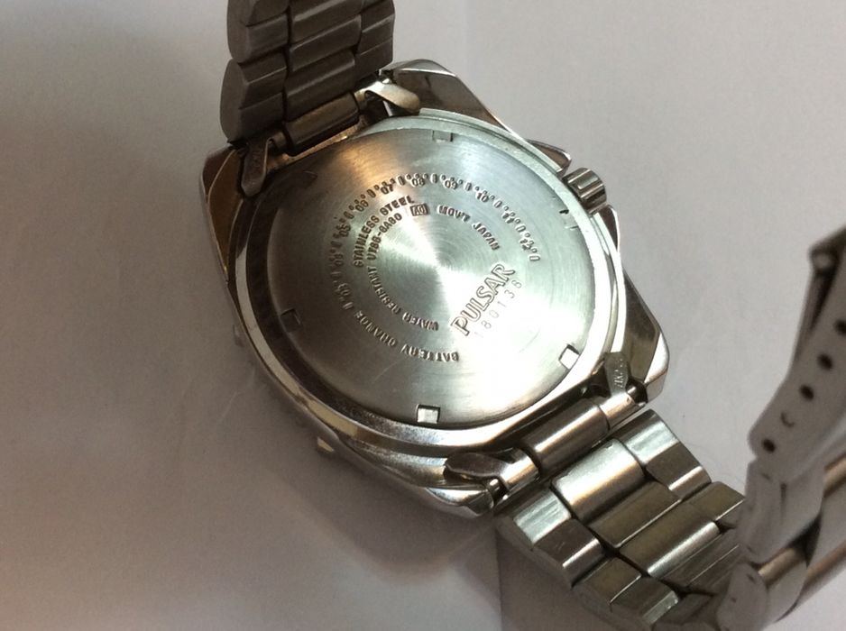 Ceas Pulsar subacvatic Diver Water Resist 200m,otel inoxidabil data zi