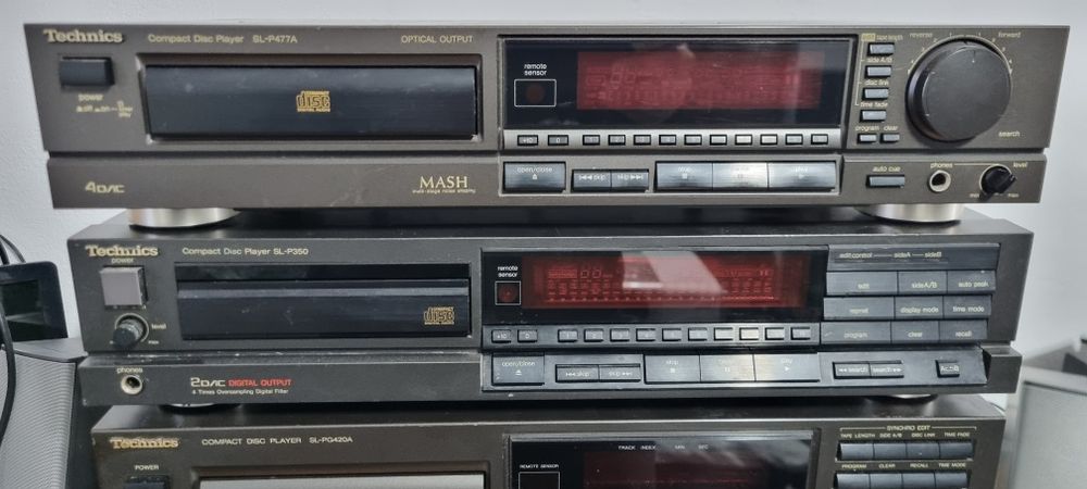 Cd player Technics SL BP477A, SL P350, SL PG420A, SL PG470A, SL PG400A