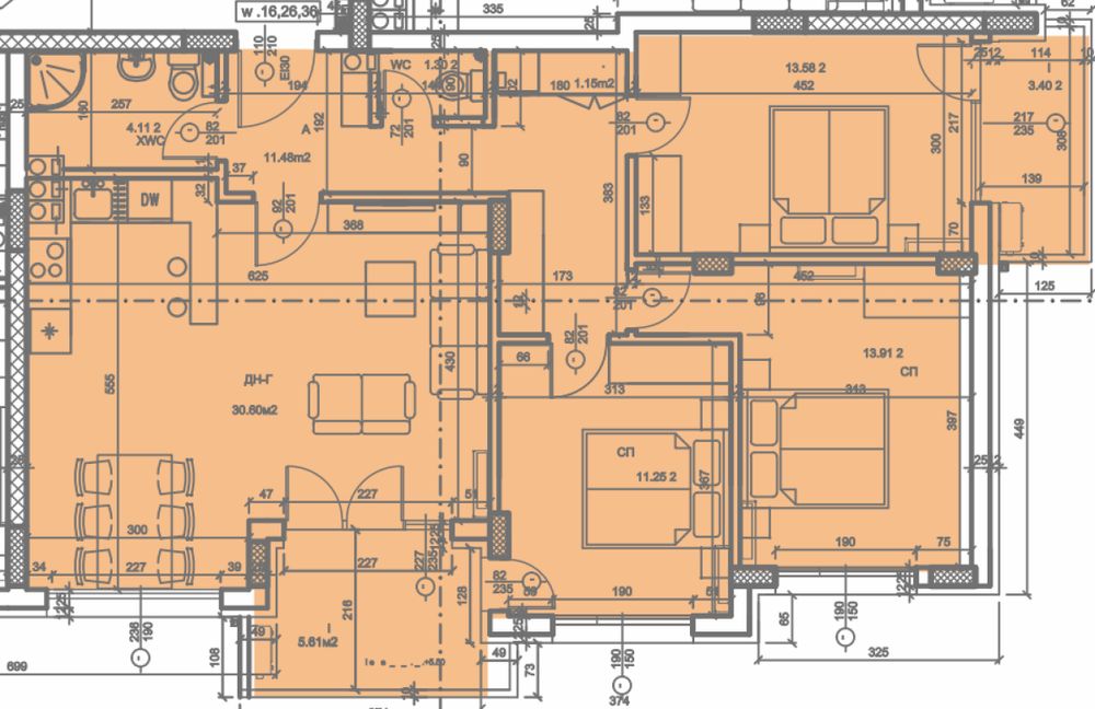 Продава се Многостаен апартамент в Пловдив, Христо Смирненски - 138 кв.м за 818 €/кв.м - Снимка #1
