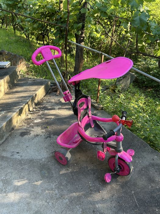 Детско колело с ръкохватка