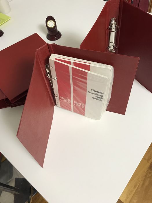 Lot 6 buc. Caiet mecanic  2 inele, A5 Noi.