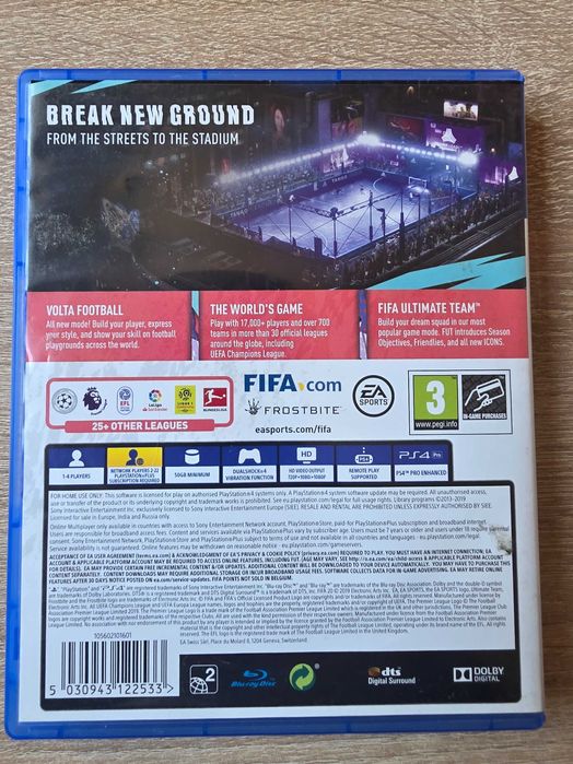 Fifa 2021 и Fifa 2020 за Playstation 4
