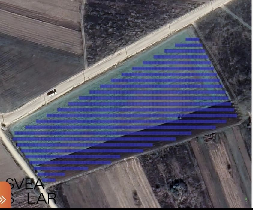 Intravilan 3,61ha pentru parc fotovotaic , poligon industrial ,etc