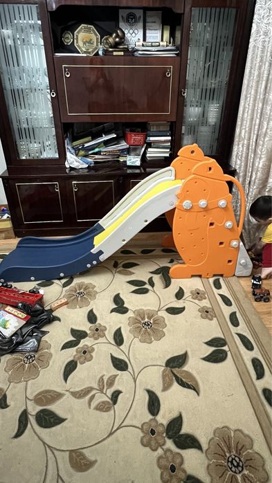 Детская горка пластиковая