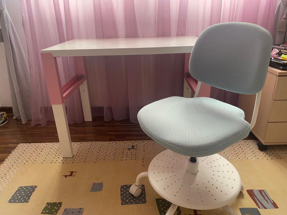 Birou si scaun reglabile - Ikea