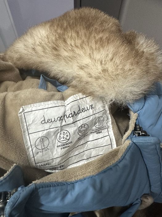 Продам детский комбинезон Deuxpardeux