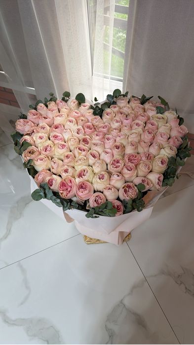 Цветы 101 штук продам свежие