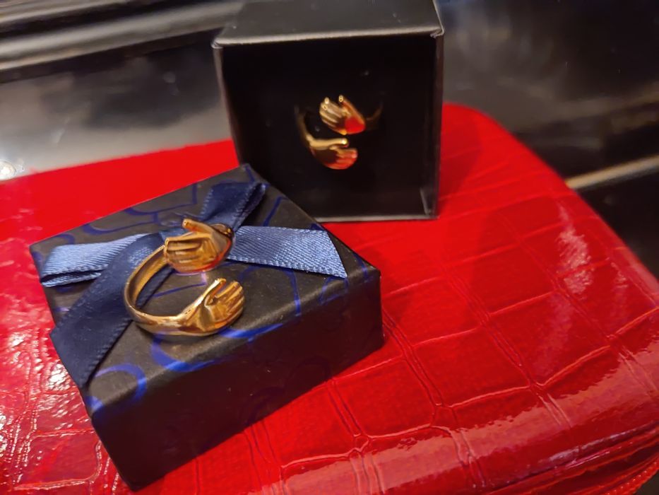 Роскошные парные кольца объятия,подарок на 14 февраля