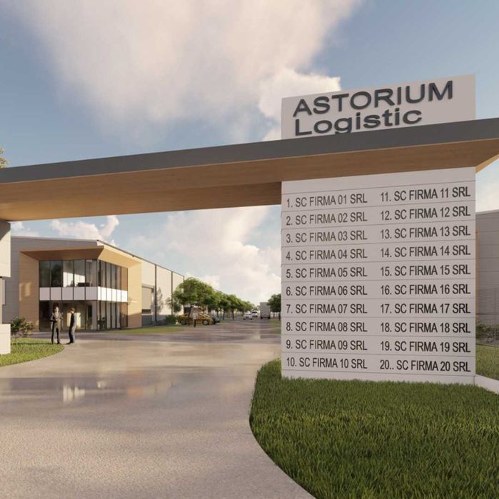 Spațiu logistic în Astorium Logistic, contract de închiriere activ