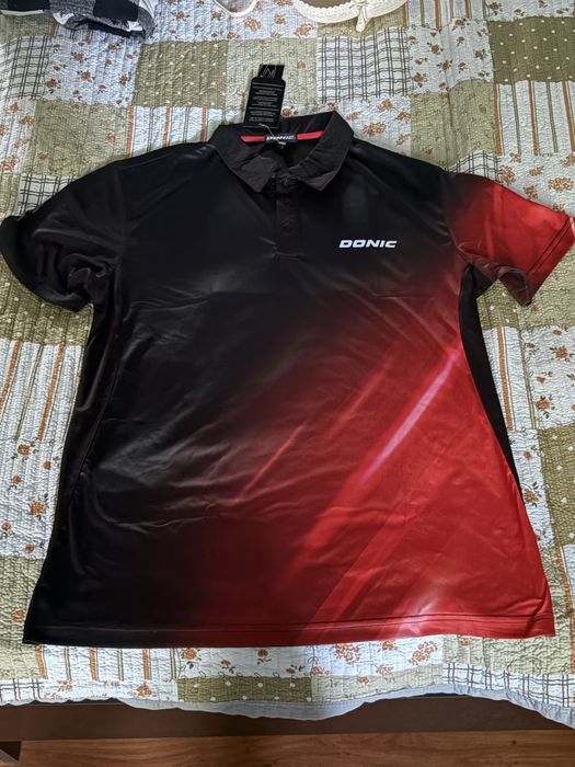 Оригинальная футболка Donic для настольного тенниса, размер XL