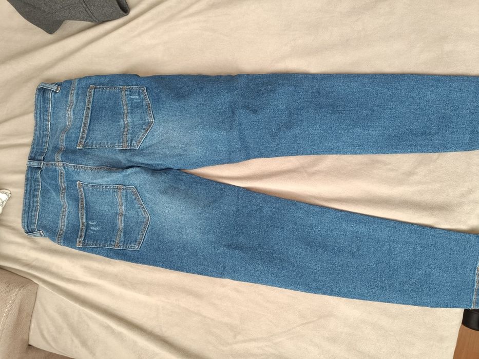 Дънки с протрит ефект, 140