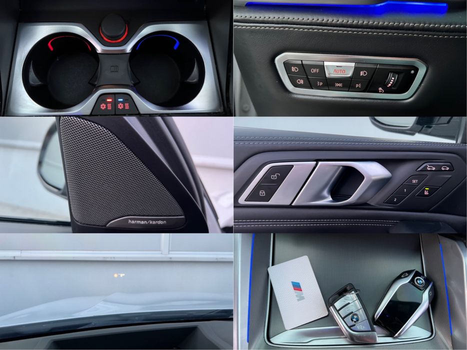 Bmw X6/3.0d Mild Hybrid/M pachet/Individual/Grila iluminata/Alb perlat/Variante/