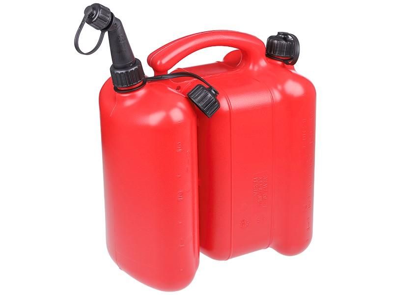 двукамерна туба carmotion за гориво/масло, 6 + 3l 63584