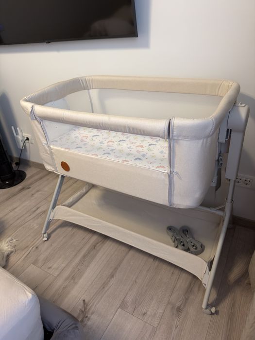 Patut Co-sleeper Lionelo Leonie Plus Bej