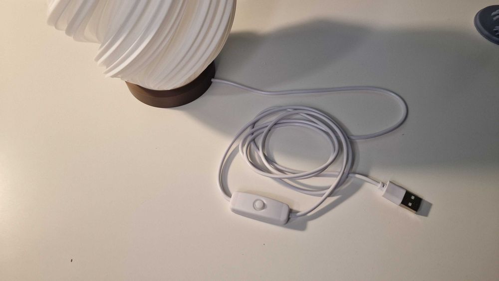 Lampă ambientală decorativă printată 3D (USB)
