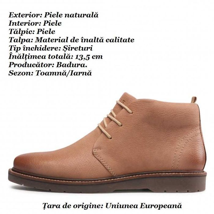 Ghete pentru bărbați Maro. Mărime 45