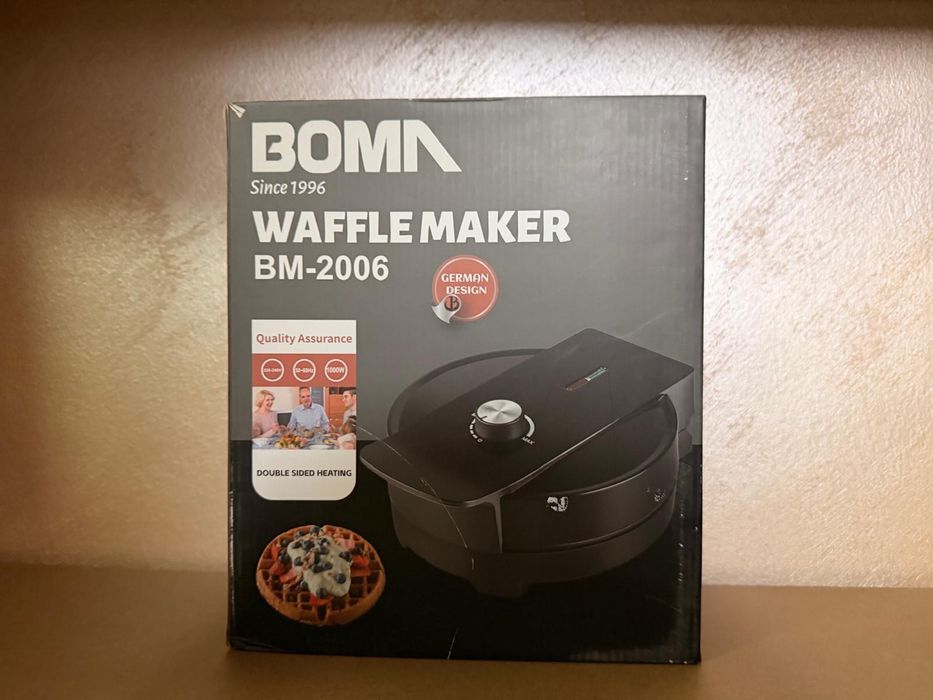 Единичен гофретник Boma BM-2006