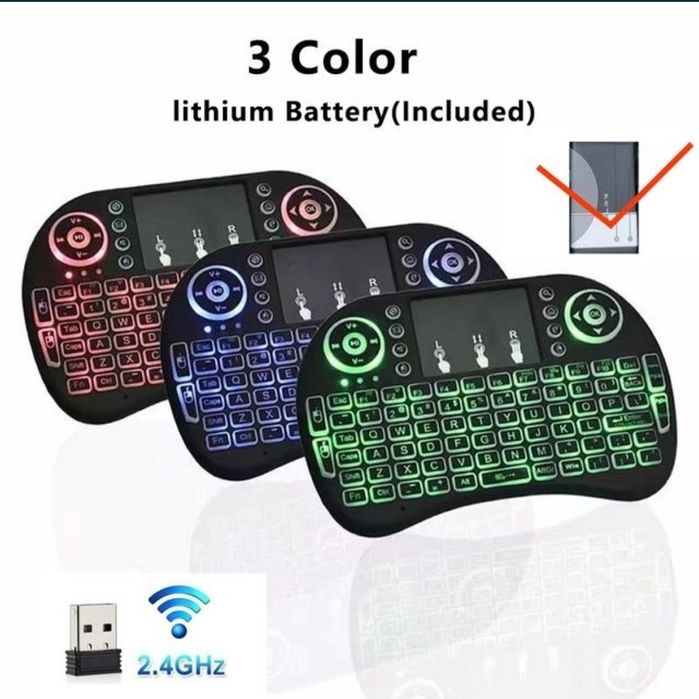 I8 Mini keyboard tv box uchun mini klaviatura