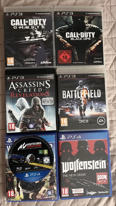 8 jocuri PS3 si PS4 sau schimb