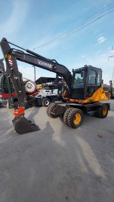 Колесный экскаватор VIAMAR XN-75В (двигатель Yanmar)