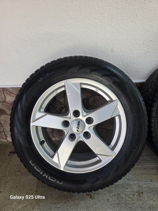 Джанти с гуми 5×112/16 цола vw golf pasat sharan touran kadi