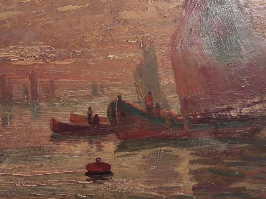 Tablou, Dimitrie Florian (Dobosariu) - Peisaj marin deosebit