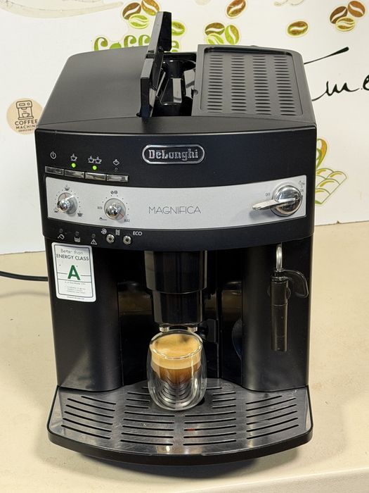 Кафемашина кафе автомат delonghi magnifica с гаранция