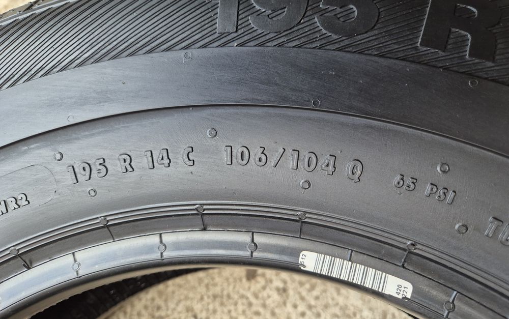 Set 4buc 195 R14C 106/104Q Barum Vanis 2 vară