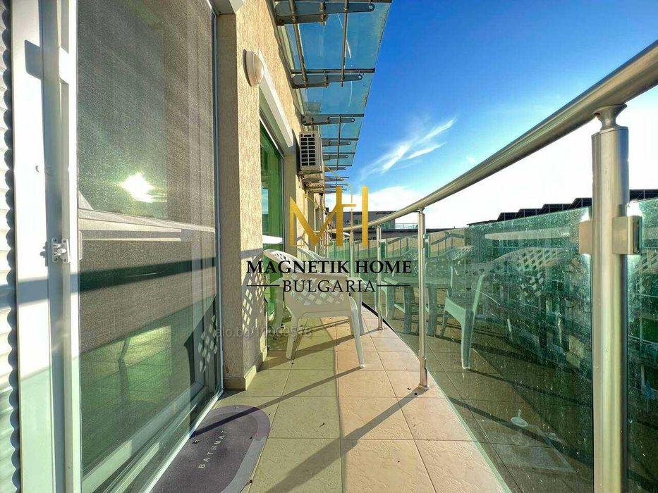 Приветлив двустаен апартамент в затворен комплекс в ж.к. Сарафово