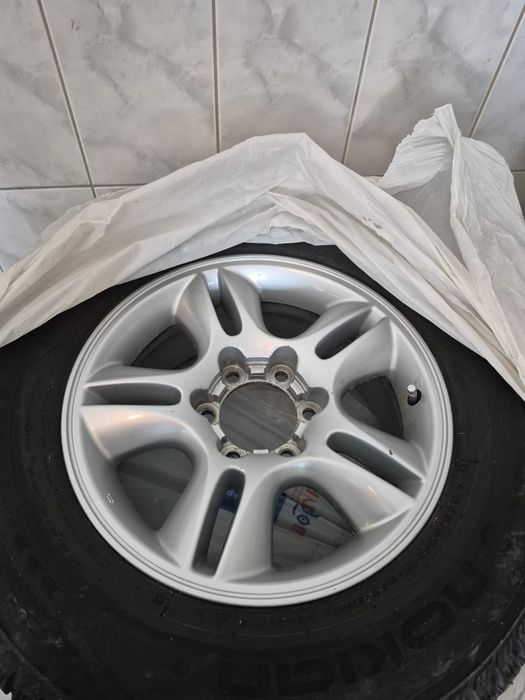 Диски Lexus GX470 + зимняя шипованная резина