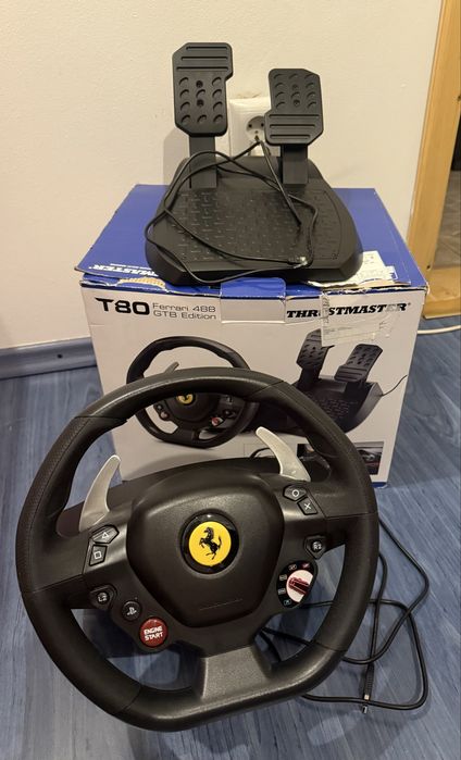 Volan + pedale Thrustmaster Ferrari 488 GTB