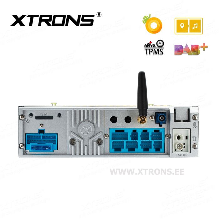 Навигация двоен дин Xtrons  за VW Golf, Passat, Touaran pe98mtvpl