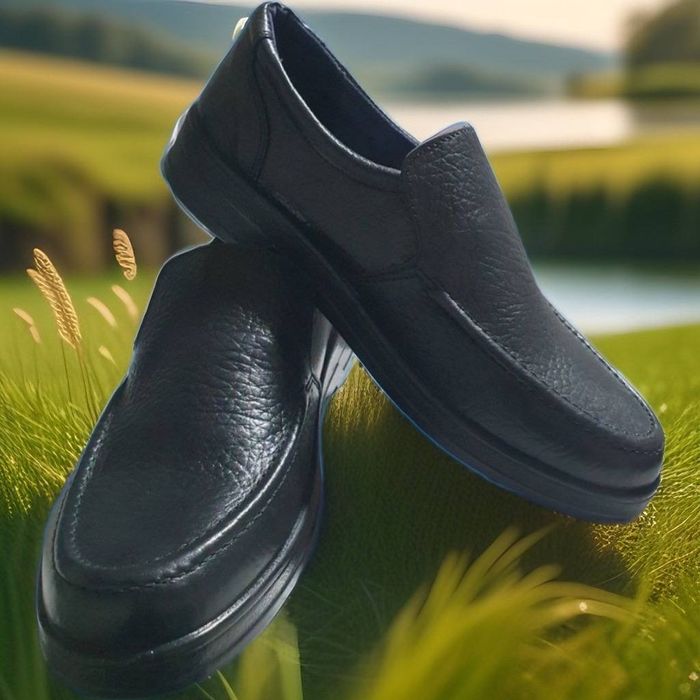 Uz edgar toza charmdan ishlangan erkaklar botinkalar