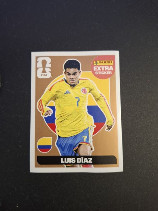 Extra sticker Panini-Luis Diaz