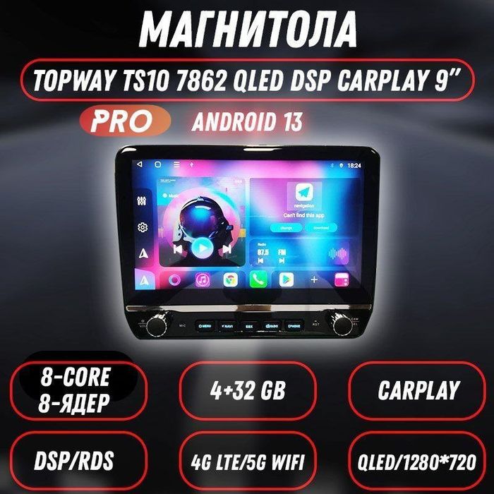 Android магнитола TS 10 4/32