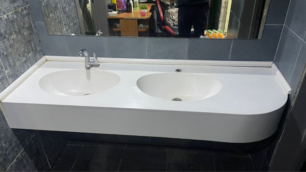 Б/У раковина и Унитаз