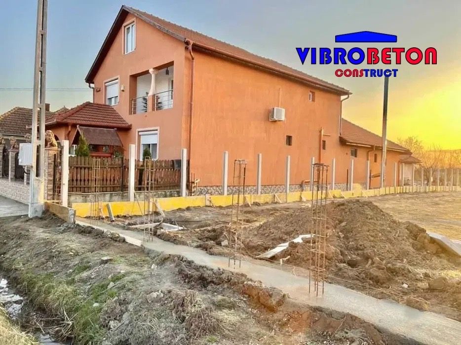 Placi de gard din beton