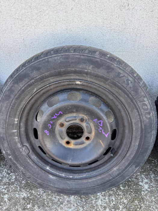 Set 4 jante tabla otel R14 4X108 Mazda 2 DY 2003-2007