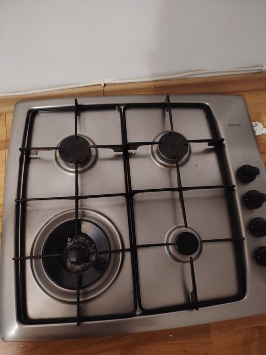 Plita pe gaz de inox