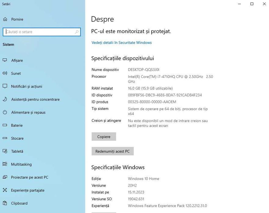 Dell Alienware 17 R2  i7, 16 GB ram, Nvidia Gtx 980,1xssd128gb,1xhdd2T