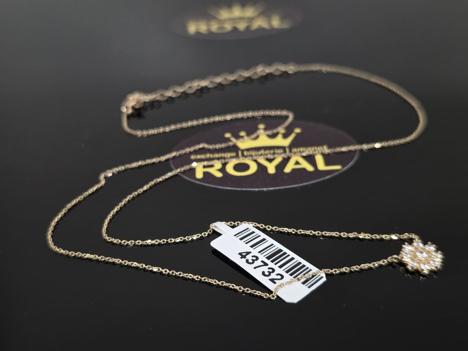 Bijuteria Royal: Lanț aur 14k/1.69 gr