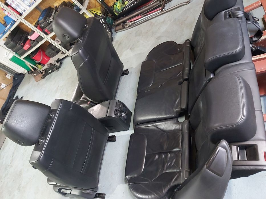 Set interior scaune banchete cotiera piele volkswagen passat b6 break