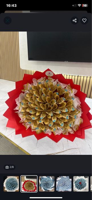 Денежный букет, ақша букет, букет