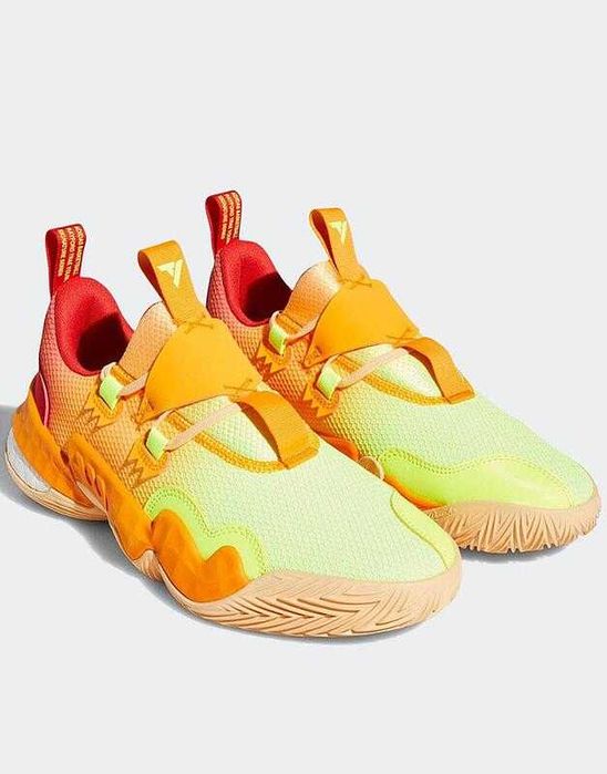 ADIDAS Trae Young 1 Shoes Orange/Yellow