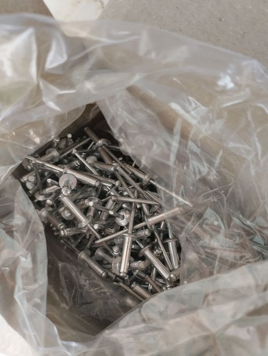 Продам алюминиевые клепки 4/16