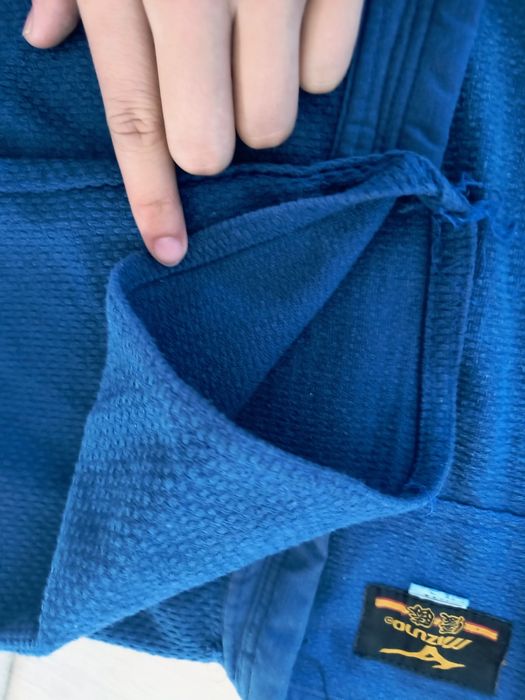 Мизуно көк кимано