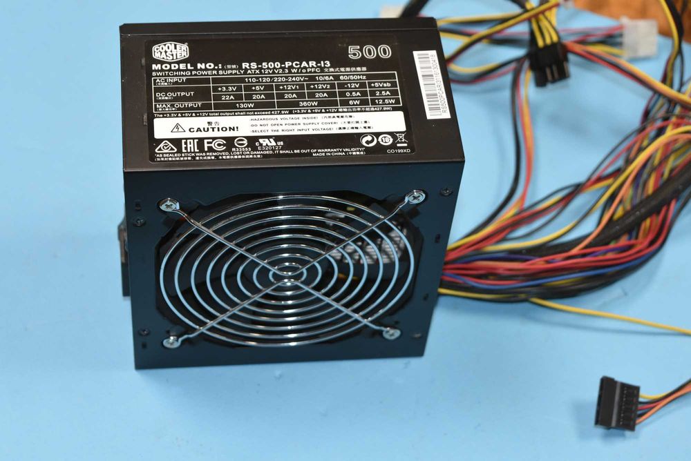Cooler Master 500W 12cm RS-500-PCAP-I3 Захранващ блок