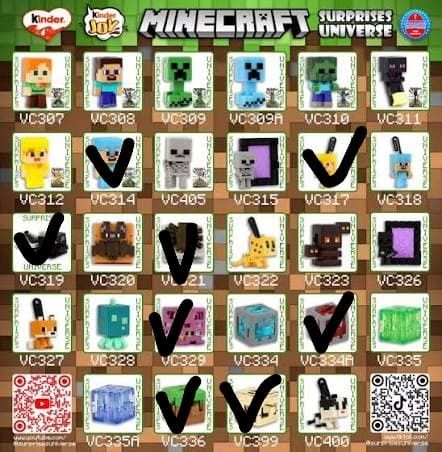 Продам фигурки майнкрафт