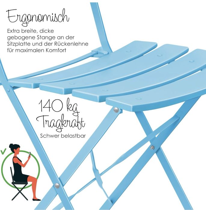 Kesser коплект маса с два стола -ретро стил