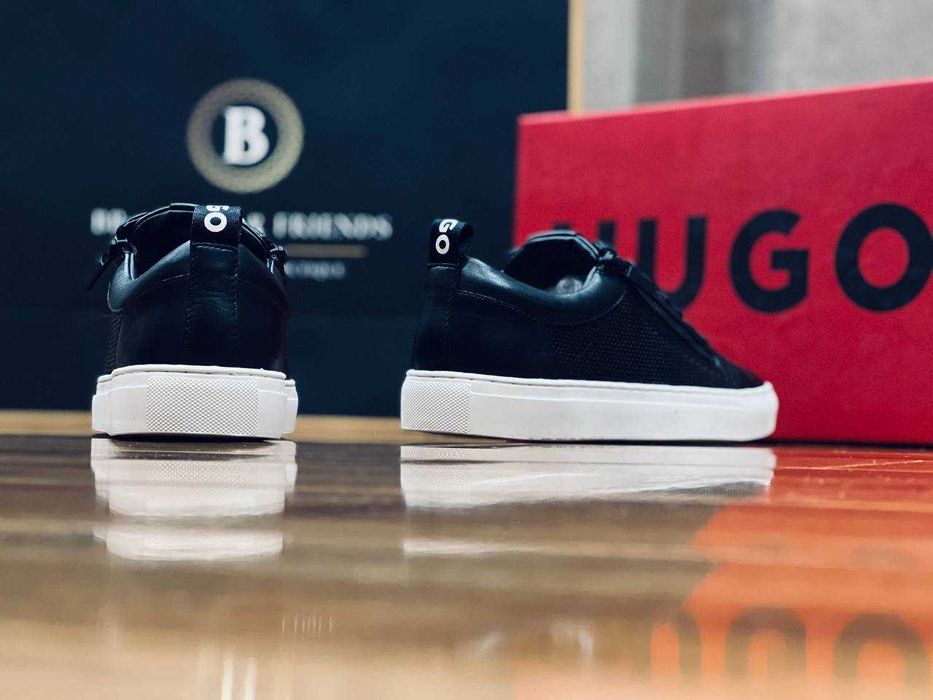 Hugo Boss мужские кожаные кроссовки РАЗМЕР 39